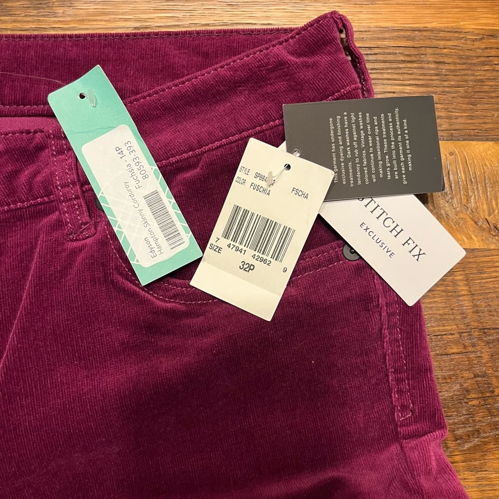 Edyson Hampton skinny cords size 14P/32P - Picture 4 of 7